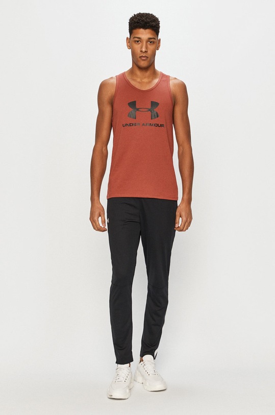 Under Armour - T-shirt 1329589 1329589 brązowy AW23