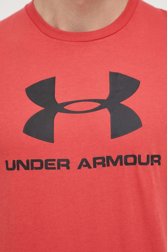 Under Armour t-shirt 1329590 bordowy