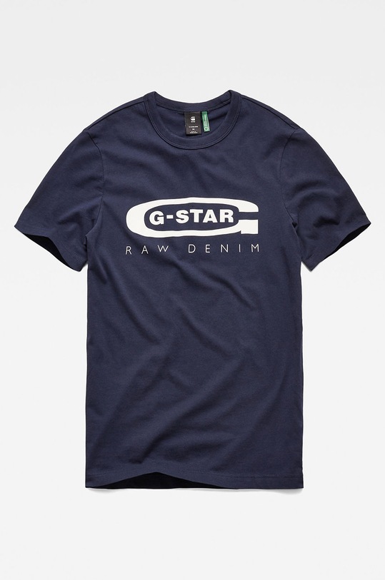 G-Star - T-shirt D15104.336.6067 granatowy D15104.336.6067