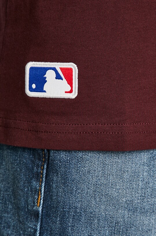 New Era - T-shirt 11863695 burgundia