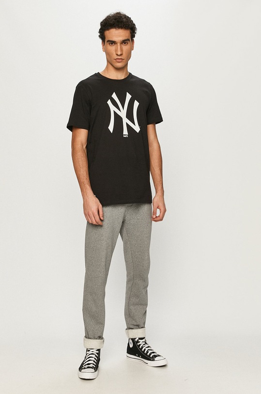 New Era - T-shirt 11863697 czarny SS19