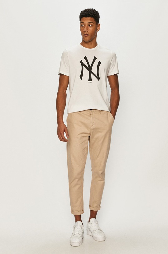 New Era - Pánske tričko 11863818 biela SS19