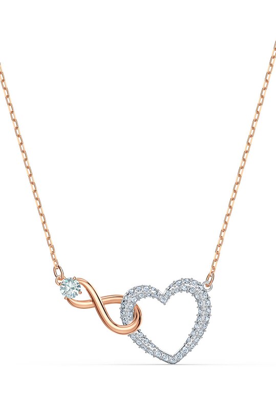 Dodaci Swarovski - Ogrlica Infinity 5518865 zlatna