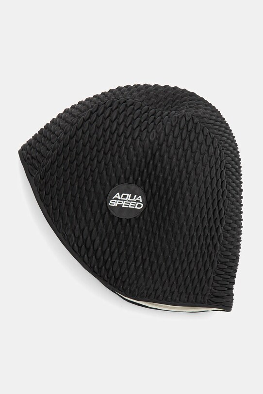 Aqua Speed Czepek pływacki czarny BOMBASTIC