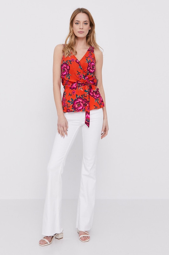 Morgan - Majica 201.OMINA.F narančasta SS21