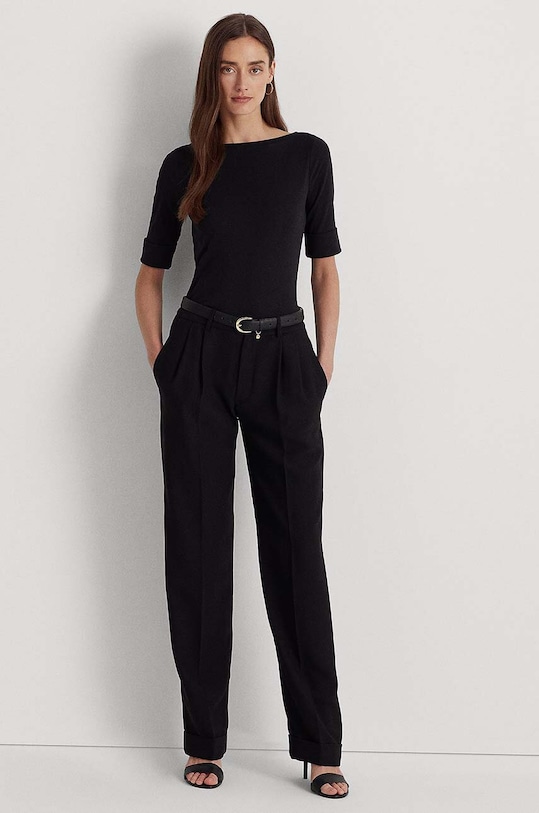 Oblečení Tričko Lauren Ralph Lauren 200654963001 černá