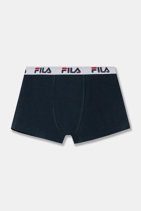 Fila - Dětské boxerky 125-157 cm přiléhavé boxerky námořnická modř FU1000