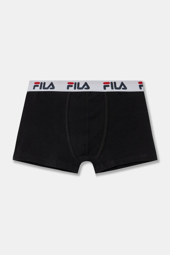 Fila - Dětské boxerky 125-157 cm přiléhavé boxerky černá FU1000