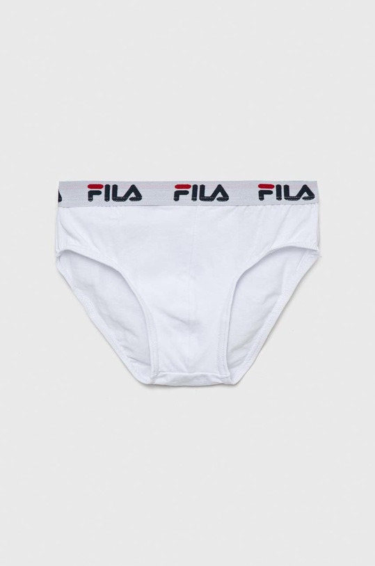 Fila - Bokserki dziecięce 125-157 cm bokserki dopasowane biały FU1001