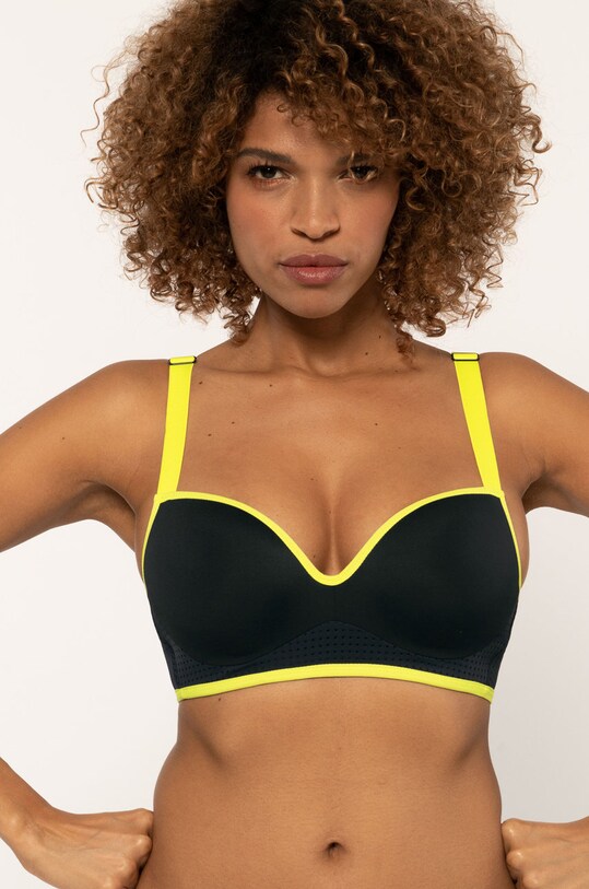Dorina - Sportmelltartó Memphis melltartó merevítő nélkül szürke D01060M.Q77