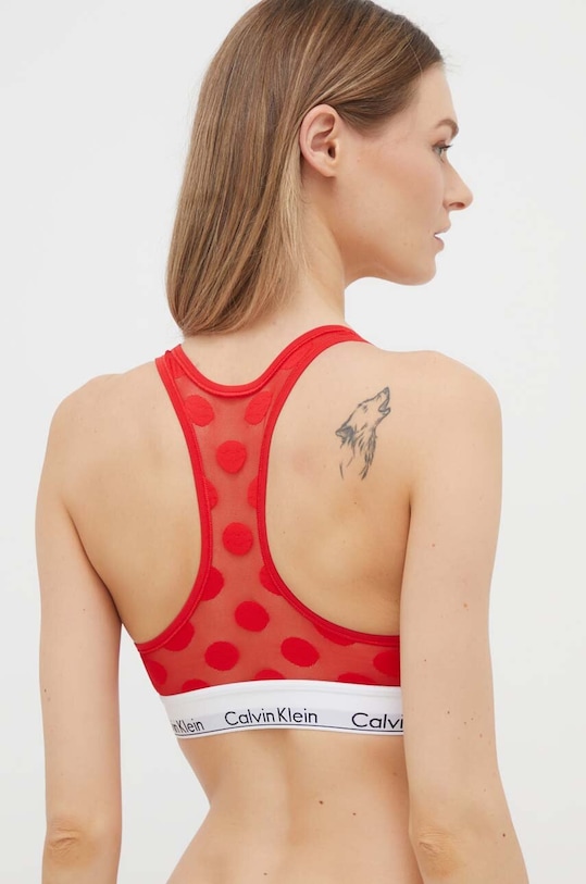 Odzież Calvin Klein Underwear biustonosz 000QF5847E czerwony