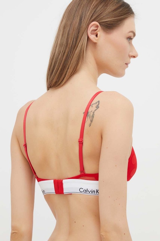 Odzież Calvin Klein Underwear biustonosz 000QF5845E czerwony