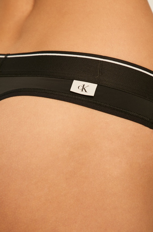 Calvin Klein Underwear tanga negru 000QF5743E