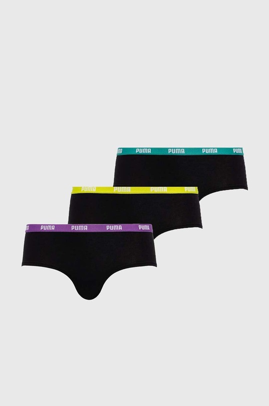 Puma figi 3-pack dzianina czarny 907592