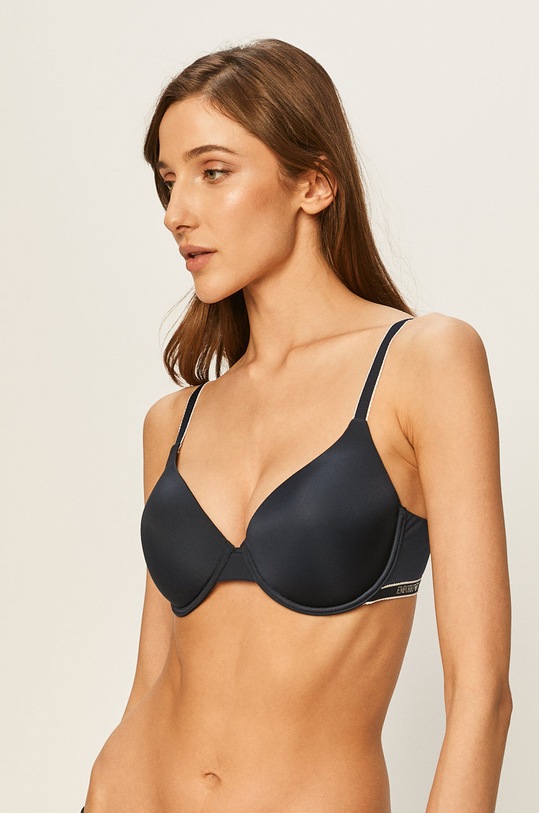 Emporio Armani - Sutien cu balene bleumarin CC235.163487