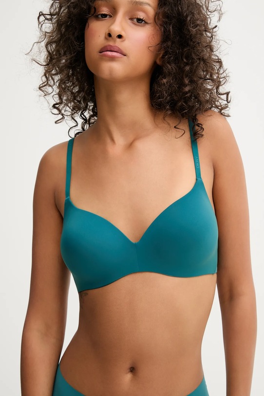 Dkny biustonosz turkusowy DK4047