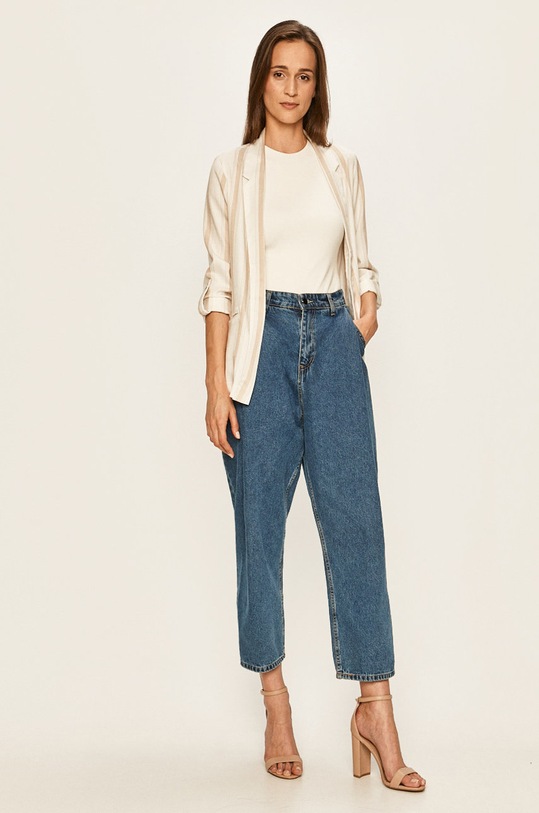 Tally Weijl - Top SBOCOTODO biały SS20