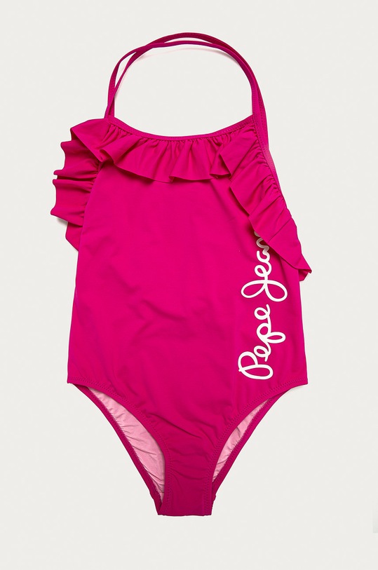 Pepe Jeans - Detské plavky Saigon bez kostíc ružová PGB10320