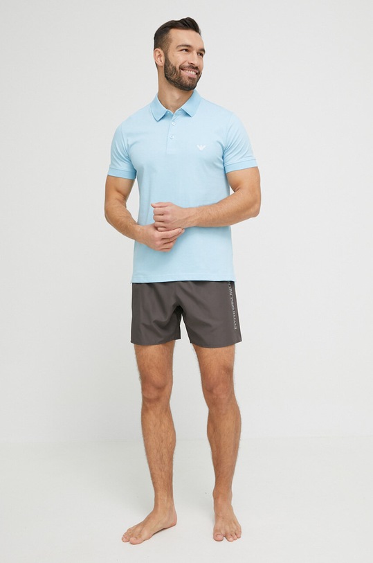 EA7 Emporio Armani fürdőnadrág 902035.CC720 szürke AA00