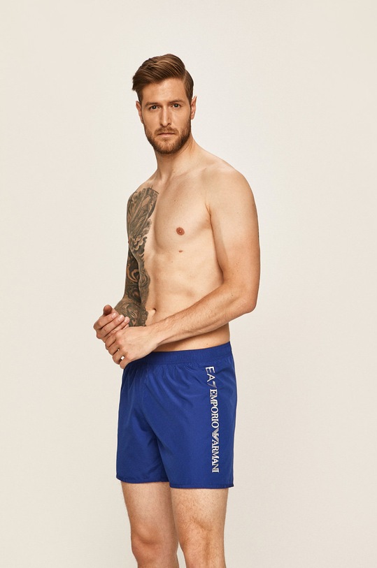 Plavkové šortky EA7 Emporio Armani 902035.CC720 modrá AA00