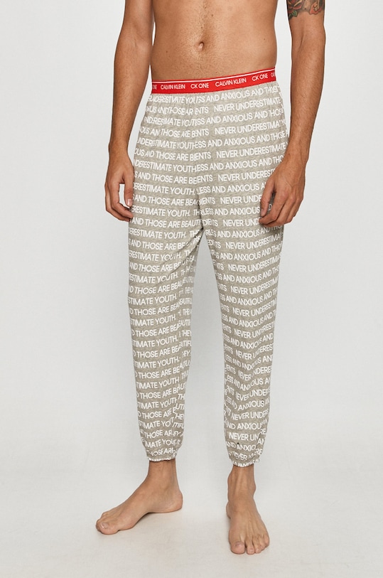 Îmbrăcăminte Calvin Klein Underwear - Pijama 000NM1787E alb