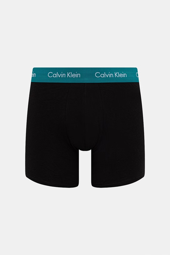 Oblečení Calvin Klein Underwear boxerky pánské bavlněné s elastanem 3-pack 000NB1770A černá