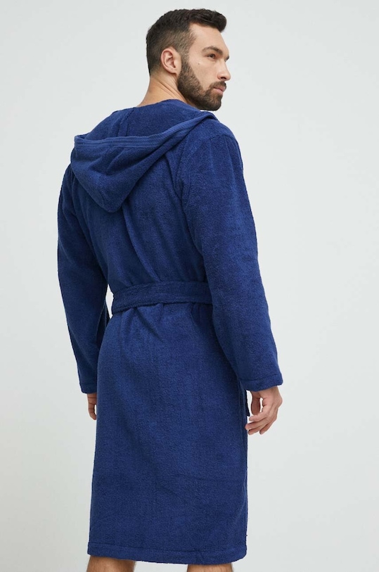 Odzież Polo Ralph Lauren szlafrok bawełniany CLPLAYER granatowy