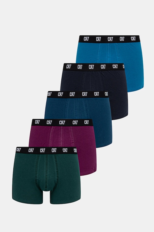 CR7 Cristiano Ronaldo - Bokserki (5-pack) bokserki dopasowane czarny 8106.49.2401