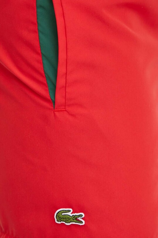 Lacoste pantaloni scurti de baie rosu MH6270