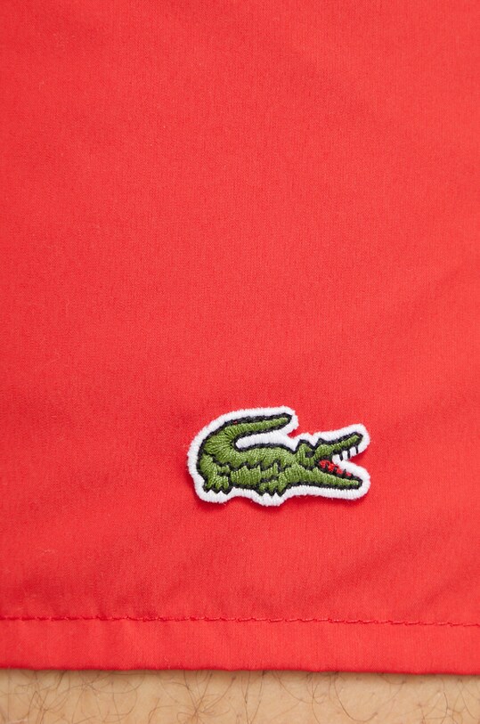 Lacoste pantaloni scurti de baie MH6270 rosu