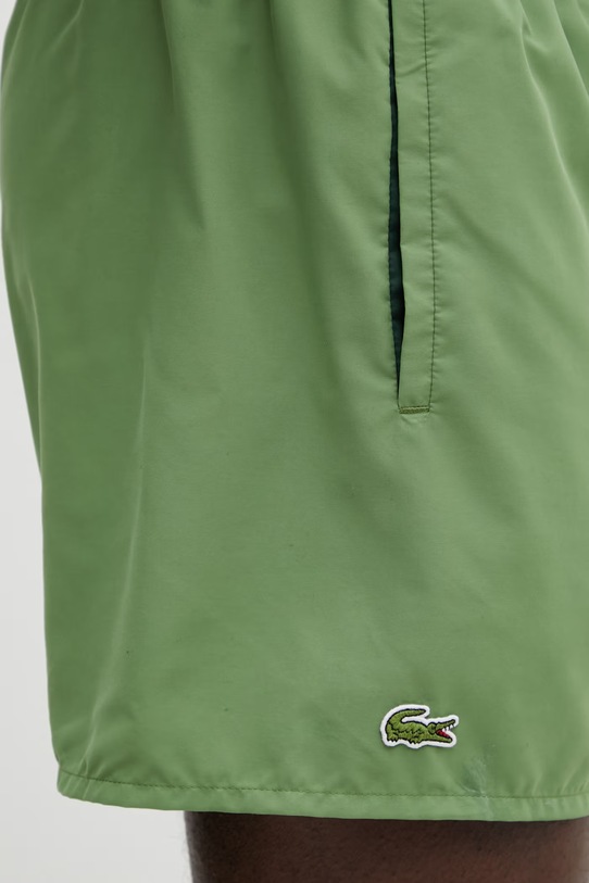 Plavkové šortky Lacoste zelená MH6270