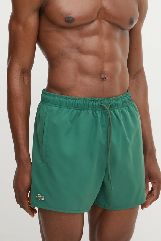 Lacoste szorty kąpielowe MH6270 zielony SS24