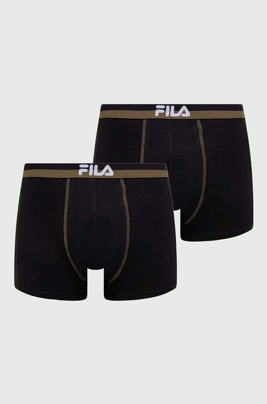 Fila bokserki 2-pack dzianina czarny FU5020/2