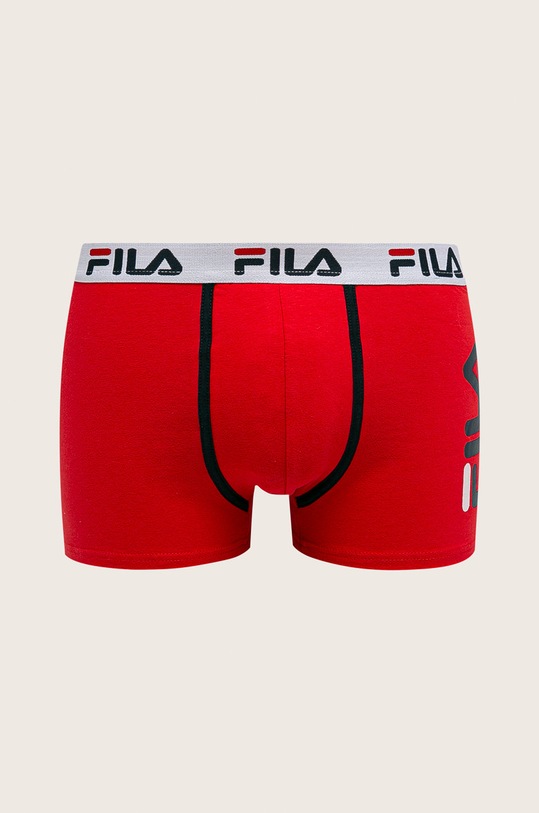 Fila - Bokserki dzianina czerwony FU5040