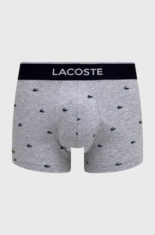 Odzież Lacoste bokserki (3-pack) 5H3411 5H3411 szary
