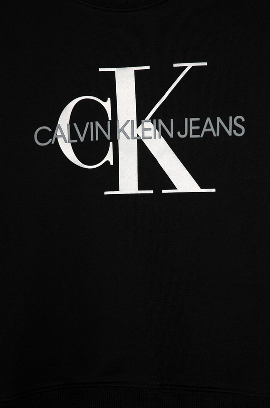 Chlapec Calvin Klein Jeans - Detská mikina 104-176 cm IU0IU00069 čierna