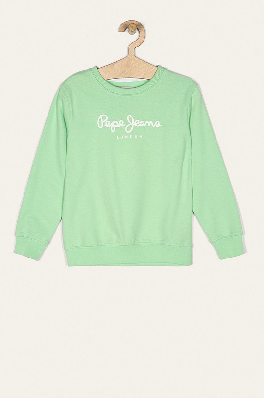 Pepe Jeans - Bluza copii Cameron 128-176 cm imprimeu verde PB581223