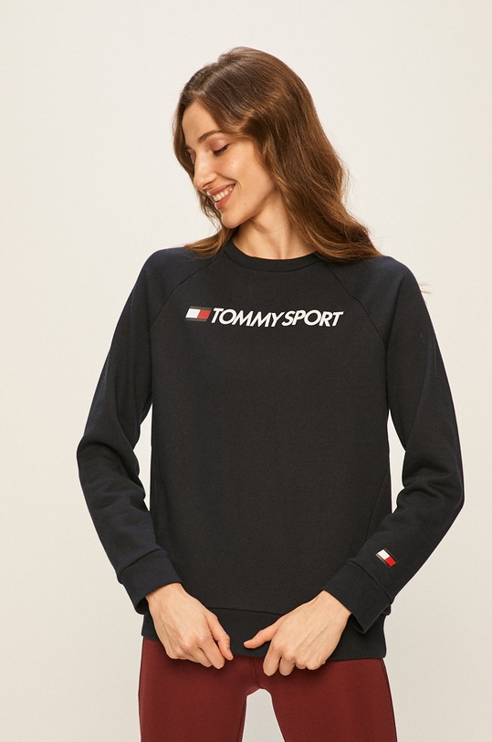 Tommy Sport - Bluza imprimeu bleumarin S10S100456