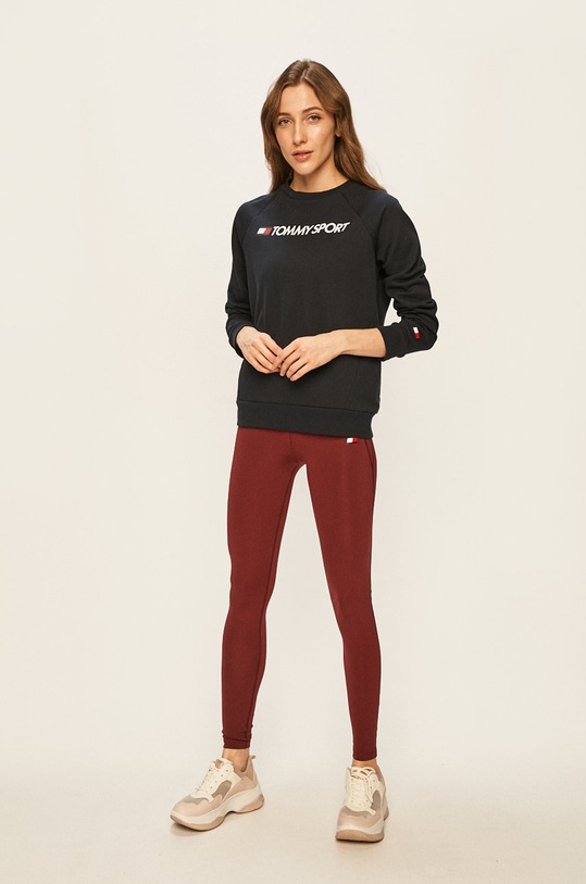 Tommy Sport - Bluza S10S100456 bleumarin AW20