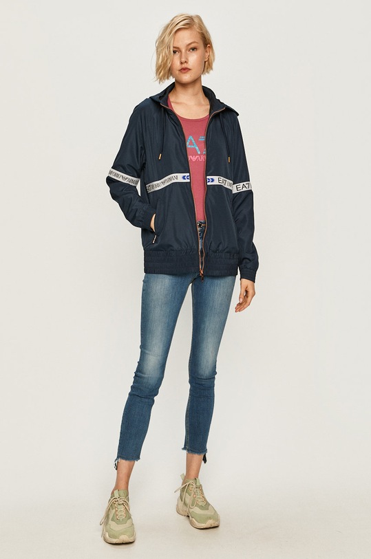 EA7 Emporio Armani - Bunda 3HTB06.TN28Z tmavomodrá SS20