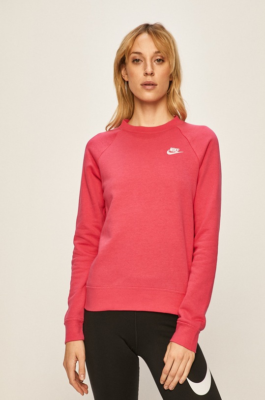 Nike Sportswear - Mikina bez kapucne ružová BV4110