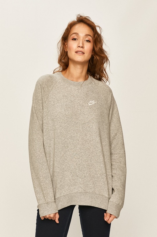 Nike Sportswear - Bluza uni gri BV4110