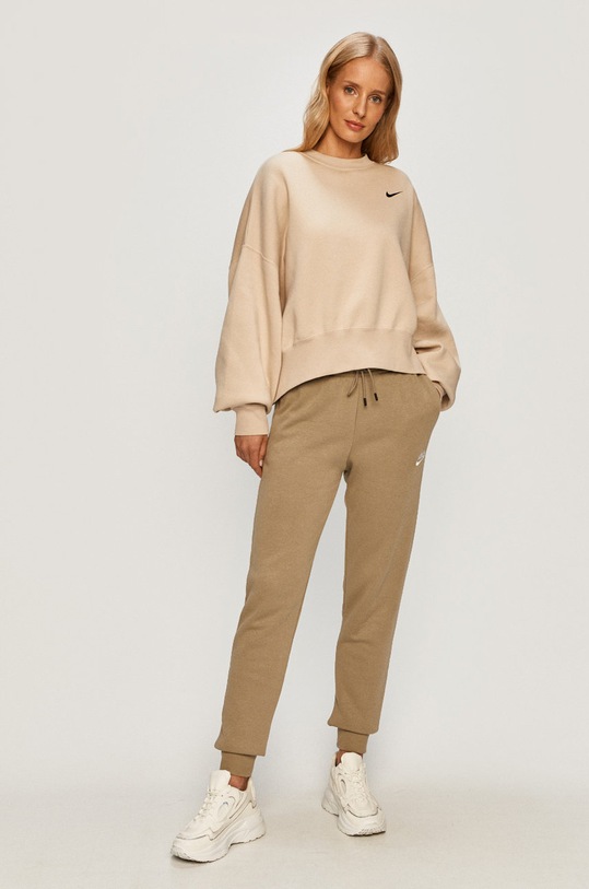 Nike Sportswear - Mikina CK0168 béžová SS20