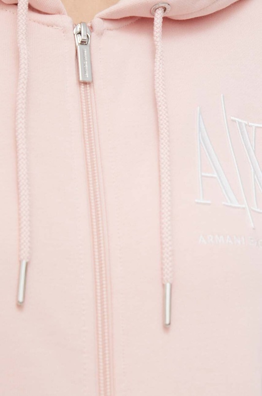 Bavlnená mikina Armani Exchange 8NYM22.YJ68Z ružová