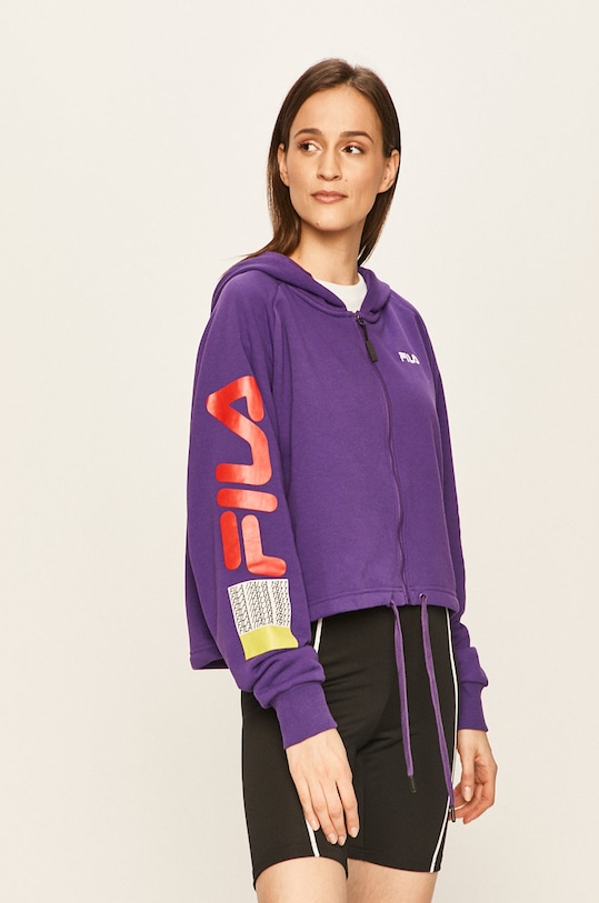 Fila - Mikina s kapucňou fialová 687677