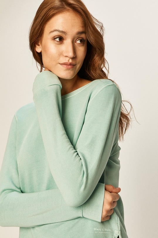 Marc O'Polo - Bluza turkusowy M02411454079