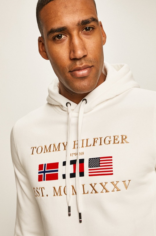 Tommy Hilfiger - Bluza MW0MW12292 alb