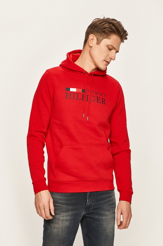 Tommy Hilfiger - Bluza print rosu MW0MW12672