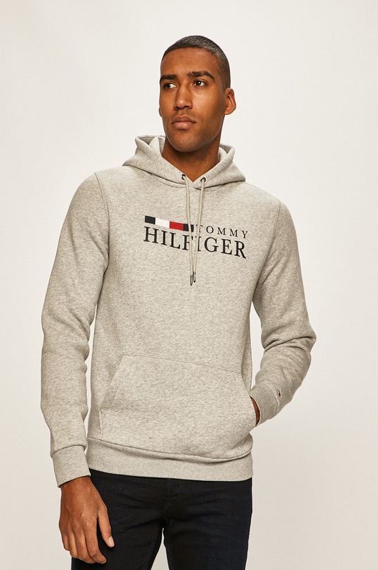 Tommy Hilfiger - Bluza print gri MW0MW12672