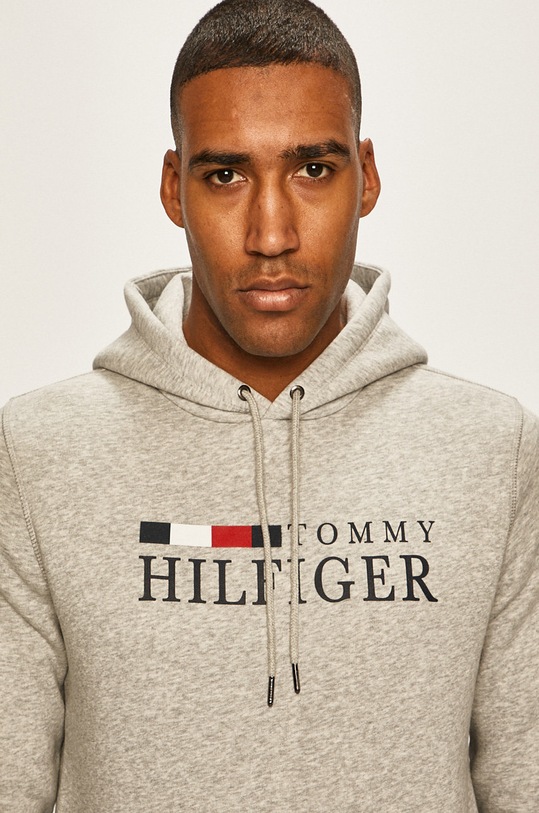 Tommy Hilfiger - Bluza gri MW0MW12672